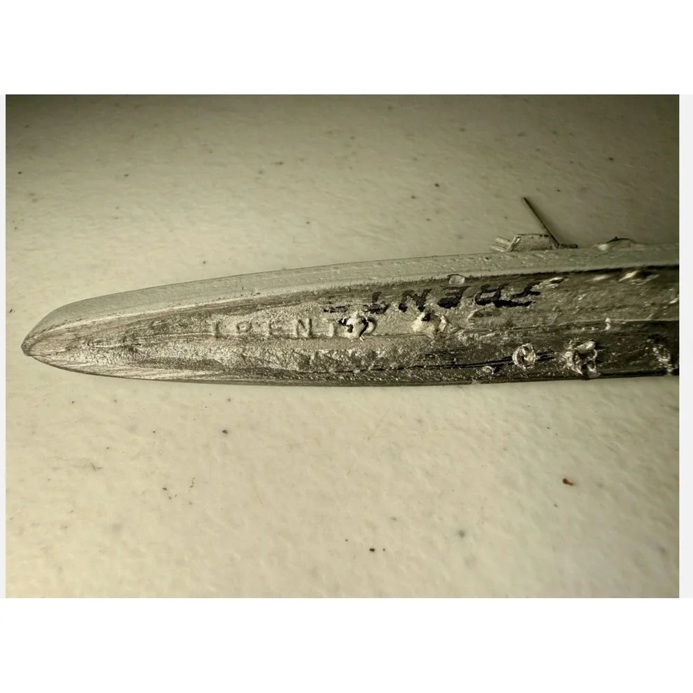 Vintage Trent Miniatures WWII Naval Warship Waterline Wargame Ship Lot Metal